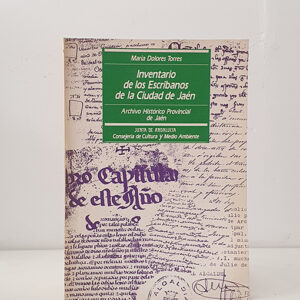 Inventario de los escribanos de la Ciudad de Jaén