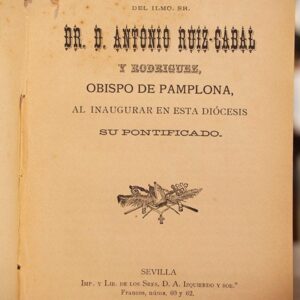 Carta pastoral de... Obispo de Pamplona.