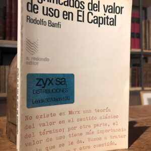Significados del valor de uso en El Capital.
