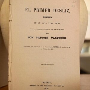 El primer desliz.