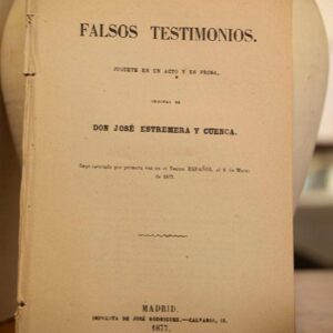 Falsos testimonios.