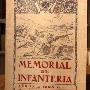Memorial de Infantería. Año XX. Tomo XL. Diciembre de 1931.