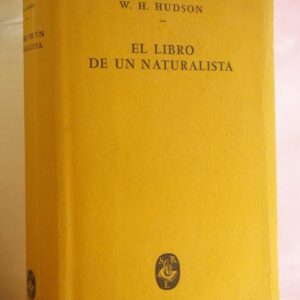 El libro de un naturalista.