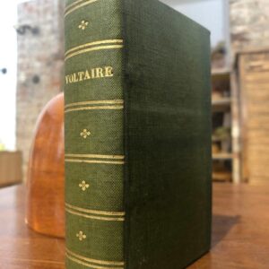 Vie de Voltaire (1880) Junto a: VOLTAIRE, La Henriade; Junto a: Voltaire: Novelas. 2 tomos en francés y 1 en español en 1 volumen.
