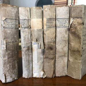 Institutiones Theologicae, auctoritate D. D. Archiepiscopi Lugdunensis, ad usum Scholarum suae Dioecesis editae. 6 TOMOS.