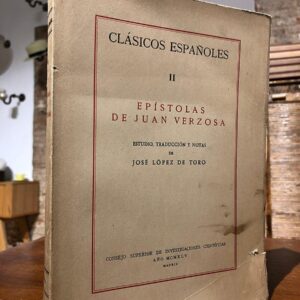 Epístolas de Juan Verzosa.