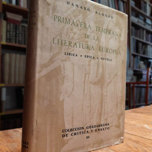 Primavera temprana de la literatura europea. Lírica. Épica. Novela.