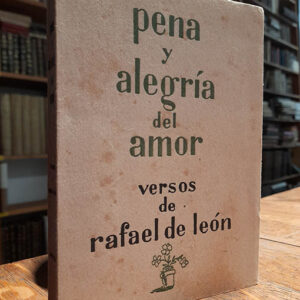 Pena y alegría del amor. Versos de.