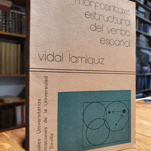Morfosintaxis estructural del verbo español.