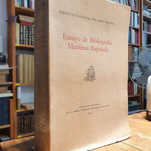 Ensayo de Bibliografía Marítima Española.