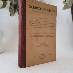 Ordenanzas del ejército. Armonizadas con la legislación vigente.