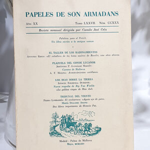 PAPELES DE SON ARMADANS. Núm. CCXXX (230). Mayo 1975.