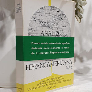 Anales de Literatura Hispanoamericana, 5. 1976