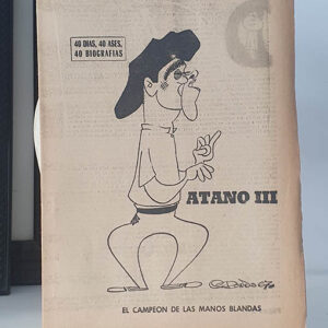ATANO III. EL CAMPEÓN DE LAS MANOS BLANDAS. 40 DÍAS, 40 ASES, 40 BIOGRAFÍAS.