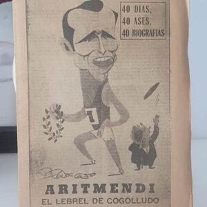 ARITMENDI. EL LEBREL DE COGOLLUDO. 40 DÍAS, 40 ASES, 40 BIOGRAFÍAS.