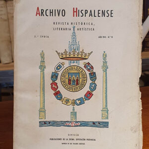 Alejandro de Saavedra, Entallador, ensayo sobre su persona y su obra. Manuel Carreras Sanabria: En memoria del M. I. Sr. D. Miguel Bernal Zurita. Miguel Bernal Zurita: Sebastian Fox Morcillo, Y OTROS