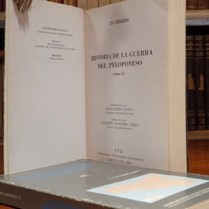 Historia de la Guerra del Peloponeso.