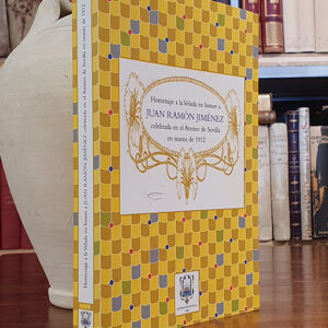 Homenaje a la Velada en honor de Juan Ramón Jiménez celebrada en el Ateneo de Sevilla en marzo de 1912.