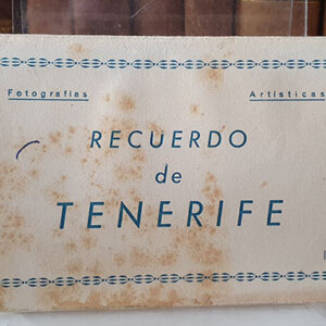 Recuerdo de Tenerife. II. Cuaderno - acordeón de fotografías. Nos.: 11, 12, 141, 125, 15, 16, 17, 18, 19 y 20.