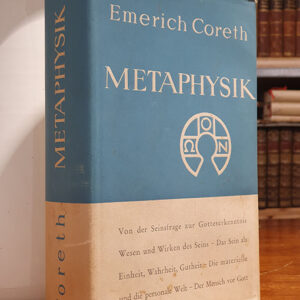 Metaphysic. Eine methodisch - systematische grundlegung.