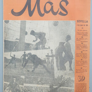 `Más´ Revista de deportes y espectáculos. Sevilla 3 de junio de 1941.
