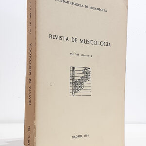 REVISTA ESPAÑOLA DE MUSICOLOGÍA.- Vol. VII. Nº 2.