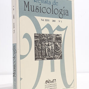 Revista de Musicología, vol. XXVI, 2003, nº 1 -Pedro GONZÁLEZ CASADO: Una lectura musical de la obra de Lucio Anneo Séneca-Rosario ÁLVAREZ MARTÍNEZ: La iconografía musical de la escultura románica a la luz de los procedimientos de trabajo. I: Jaca, puerta de las Platerías de Santiago de Compostela y San Isidoro de León77)Luis ROBLEDO ESTAIRE: El sermón como representación: teatralidad y musicalidad en la oratoria sagrada española de la Contrarreforma127)Josep ANTONI ALBEROLA I VRDÚ: Tonalidad versus modalidad en la música valenciana de la segunda mitad del siglo XVII187)Xavier DAUFÍ: Bases para el estudio de la historia del oratorio en Catalunya en el siglo XVIII207)Germán LABRADOR LÓPEZ DE AZCONA: Música, Poder e Institución: la Real Capilla de Carlos IV (1788-1808)233)Juan Pablo FERNÁNDEZ-CORTÉS: El Cuarteto en La mayor "Carlos III" de Conrado del Campo, un modelo tardío de síntesis entre lo popular y lo cultoTESIS DOCTORALES-Rodrigo MADRID GÓMEZ: Aportaciones a la forma sonata en la obra para tecla de Manuel Narro Campos (1729-1776)-Andrea BOMBI: Entre tradición y modernización: el italianismo musical en Valencia (1685-1738)-Luis PRENSA VILLEGAS: El manuscrito "Munébrega I" (Mu1), un testimonio aragonés de la cultura litúrgico-musical de los siglos XIII-XIV en el contexto europeo-Germán LABRADOR: Gaetano Brunetti: un músico en la corte de Carlos IV-Lothar SIEMENS HERNÁNDEZ: Estudio de una parcela de la Etnomusicología en Gran Canaria: Las Canciones de Trabajo-Antoni BATISTA VILADRICH: Paraula i música. La crítica musical a la premsa-Marcelino DÍEZ MARTÍNEZ: La música en la Catedral de Cádiz y su proyección urbana durante el siglo XVIII: tradición e innovación en una ciudad cosmopolitaRESEÑAS BIBLIOGRÁFICAS-Rosario ÁLVAREZ: Fuentes para la historia de la música en Tenerife, siglos XVI-XVIII (Lothar Siemens Hernández)-Ángel MEDINA: Los atributos del capón. Imagen histórica de los cantores castrados en España (Miguel Ángel Aguilar Rancel)-ALFONSO X EL SABIO. Cantigas de Santa María. Nueva transcripción integral de su música según la métrica latina (Juan Carlos Asensio Palacios)-Tullia MAGRINI: Universi sonori. Introduzione all'etnomusicologia (Joaquina Labajo)-Miguel Ángel MARÍN: Music on the margin. Urban musical life in eighteenth-century Jaca (Spain) (Pilar Ramos López)-Jaime TORTELLA: Boccherini un músico italiano en la España Ilustrada (Emilio Moreno)