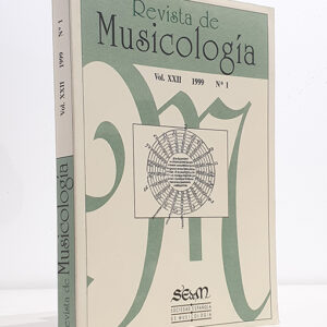 Revista de Musicología, vol. XXII, 1999, nº 1 -Rosario ÁLVAREZ: El arpa-cítara (rota): Su probable origen bizantino y su trayectoria Mediterránea hacia la Europa occidental-Romá ESCALAS - Vicent GIBIAT - Anna BARJAU: La colección de instrumentos renacentistas de la catedral de Salamanca. Estudio organológico multidisciplinar-Pilar BARRIOS: Domingo Marcos Durán. Un teórico musical extremeño del Renacimiento. Estado de la cuestión-Mariano LAMBEA: Teoría y práctica del compasillo y de la proporción menor-Miguel BERNAL RIPOLL: El temperamento de Nasarre: Estudio matemático-Nicolás MORALES: Real Capilla y Festería en el siglo XVIII: nuevas aportaciones para la historia de la institución musical palatina-Gemma SALAS: Aproximación a la enseñanza para piano a través de la cátedra de Pedro Albéniz en el Real Conservatorio de Madrid-Francisco BUENO CAMEJO: Eduardo Soler Pérez y la Misa Gaudens GaudeboTEXTOS-Andrés Ruiz TARAZONA: Fuente Scarlattiana en un manuscrito olvidadoTESIS DOCTORALES-Francisco BUENO CAMEJO: Historia de la ópera en Valencia y su representación según la crítica de arte: De la monarquía de Alfonso XIII a la Guerra Civil española-Ángeles MARTÍN QUIÑONES: La música en la catedral de Málaga durante la segunda mitad del siglo XVIII: La vida y la obra de Jaime Torrens-Mª de los Angeles PIDAL FERNÁNDEZ: El compositor Manuel López-Quiroga-Mariano LAMBEA CASTRO: Los villancicos de Joan Pujol (1570- 1626). Contribución al estudio del villancico en Cataluña, en el primer tercio del siglo XVII-Víctor SÁNCHEZ SÁNCHEZ: La obra lírica de Tomás Bretón. Análisis y contextualización hístórico-musicalNOTICIAS-Coordinación: Carlos José GOSÁLVEZ-II Colloquio di Musicologia II Saggiattore Musicale (Carmen Rodríguez Suso)-Congreso Internacional L'Espagne au temps de Velázquez (Louis Jambou)-I Encuentro de Reflexión sobre el Patrimonio Musical Histórico (Mariano Lambea)-Simposio Internacional "Spanien und die Europäische Musik des 16. Bis 18. Jahrhunderts" (Cristina Urchueguía)BIBLIOGRAFÍA-Reseñas bibliográficas. Coordinación Ángel MEDINAHerminio GONZÁLEZ-BARRIONEVO: Ritmo e Interpretación del Canto Gregoriano. Estudio musicológico (Francisco Javier Lara)-Crónica festiva de dos reinados en la Gaceta de Madrid (1700-1759). Ed. Margarita Torrione (Carlos José Gosálvez)-Jaime TORTELLA: Luigi Boccherini y el Banco de San Carlos. Un aspecto inédito (Ramón Barce)-Doce sonatas anónimas para salterio ibérico del siglo XVIII. Ed. Nelly van Ree Bernard (Angel Medina)-Manuel de FALLA: La vida breve. Facsímil del manuscrito XXXV del Archivo Manuel de Falla. Ed. Antonio Gallego (Ramón Barce)-Yvan NOMMICK - Begoña LOLO - Jean-Dominique KRYNEN - José Miguel CASTILLO: Manuel de Falla: La vida breve. Estudios (Ramón Barce)-Marcos Andrés VIERGE: Fernando Remacha. El compositor y su obra (Christiane Heine)-Agustí BRUACH: Las óperas de Josep Soler (Angel Medina)316)Miscel-lània Oriol Martorell. Ed. Xosé Aviñoa (Redacción de la Revista)-Música Oral del Sur. Actas del Primer Coloquio "Antropología y Música" (Susana Asensio Llamas)