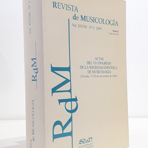 Revista de Musicología, vol. XXVIII, 2005, nº 2: Actas del VI Congreso de la Sociedad Española de Musicología. MESA VEstética y teoría musicalComunicaciones-César RODRÍGUEZ CAMPOS: Neoplatonismo y Aristotelismo en los vihuelistas. Breve crónica de un falso conflicto-Miguel BERNAL: Francisco Correa de Arauxo, teórico de la "seconda prattica". Tratamiento de la disonancia y causística moral-Josep Maria GREGORI I CIFRÉ: Número y símbolo en los exordios de "L'Orfeo" y las "Vespro della Beata Virgine" de Claudio Monteverdi-Teresa CASCUDO: Wagnerismo y nacionalismo musical en Portugal. La influencia del musicógrafo de origen español António Arroyo-Leticia SÁNCHEZ DE ANDRÉS: EL pensamiento estético del krausismo español y su proyección en la investigación musicológica y la crítica musical-Ruth PIQUER SANCLEMENTE: Clasicismo, Nuevo Clasicismo y Neoclasicismo. Aproximación al concepto estético de Neoclasicismo musical en España-Germán GAN QUESADA: El pensamiento estético de Vicente Salas Viú durante ls Segunda República Española (1931-1936)-Francisco MARTÍNEZ-GONZÁLEZ: Introducción al pensamiento musical de María ZambranoMESA VILa música en el cine y en los medios de comunicaciónComunicaciones-Joaquín LÓPEZ GONZÁLEZ: Aproximación a Juan Quintero Muñoz. La banda sonora musical en la posguerra española-Josep LLUÍS I FALCÓ: El compositor de cine en España. La generación del 89-Jaume RADIGALES: Aproximación cinematográfica a "La flauta mágica". El "Caso Bergman", treinta años después-Eduardo VIÑUELA SUÁREZ: Desarrollo y situación del videoclip en la promoción comercial de la músicaMESA VIIPonenciaAntonio GALLEGO: La música en las artes y en las letrasComunicaciones-Jordi BALLESTER: Modelos europeos en la iconografía musical del Renacimiento-José SIERRA PÉREZ: Pintura sonora. La música escrita en el cuadro "El oído", de Jan Brueghel de Velours (1568-1625) y Pedro Pablo Rubens (1577-1640)-Miguel BLANCO PÉREZ: Música e imagen en las artes gráficas de la Etapa Modernista-Rosario ÁLVAREZ MARTÍNEZ: La música y su contexto social a través de la mirada de pintores españoles del siglo XIX-Miquel ALSINA: Música y artes plásticas. Nexos en torno a la figura de Juan-Eduardo Cirlot-Mariano LAMBEA y Lola JOSA: La "traza" con que "hará la música milagros". Un tono del Maestro Capitán para unas décimas de Lope de Vega-Begoña LOLO: Fiestas para la celebración del natalicio de los gemelos de Carlos IV (1784). "Los Menestrales" de Cándido María Trigueros con música de Blas de Laserna-Clara RICO OSES: Presencia e imagen de España en los libretos de los "ballets de cour" franceses de la primera mitad del siglo XVII-Francesc CORTÉS: Poesía, imagen y música en los libretos de Apeles Mestres-Marcela GONZÁLEZ: Poesía española en la canción de cámara argentina (1910-1950)MESA VIIIPerspectivas historiográficasComunicaciones-José María GARCÍA LABORDA: Nuevas perspectivas historiográficas en torno a la primera recepción de Debussy en España-Francisco J. GIMÉNEZ RODRÍGUEZ: El hispanismo musical francés. Hacia una revisión de la "españolada"MESA IXPonenciaPilar RAMOS LÓPEZ: Nuevas tendencias en la investigación musicalComunicaciones-Ismael FERNÁNDEZ DE LA CUESTA: Nuevos caminos para la musicología en España-Pompeyo PÉREZ DÍAZ: Una reflexión para el uso del concepto de música culta en la actualidad-Miguel ÁLVAREZ FERNÁNDEZ: El comisariado como metodología de investigación musicológica-Anouska ANTÚNEZ FERNÁNDEZ: Ives y Beethoven en clave postmoderna. Análisis e interpretaciones en el siglo XXIMESA XPonenciaMaría NAGORE FERRER: Tesis doctorales. La investiación musical en España: situación actual y perspectivas de futuroComunicaciones-Cecilia NOCILLI: Metodología de investigación coreológica. Danza y fiestas urbanas en las entradas reales de la corte aragonesa de Nápoles (1442-1502)-Cristina DIEGO PACHECO: Cristóbal de Morales y la circulación de música manuscrita. Recuperación de algunos motetes presumiblemente anteriores al periodo romano-Amaya Sara GARCÍA PÉREZ: El concepto de consonancia en la teoría musical. De la escuela pitagórica a la revolución científica-Juan José PASTOR COMÍN: Tres representaciones musicales de la Muerte en "Don Quijote". La herencia textual e iconográfica bajomedieval, la "Muerte tannhedora" y un último canto de ascendencia italiana-Francisco J. RODILLA LEÓN: Estudio, transcripción e interpretación de los motetes de Juan Esquivel de Barahona (ca. 1560-ca. 1624)-Gloria BALLÚS CASÓLIVA: La música en la colegiata basílica de Santa María de la Seo de Manresa (1714-1808). Datos documentales para su reconstrucción con una aproximación al repertorio litúrgico conservado-Cristina Isabel PINA CABALLERO: La música civil en la Murcia del siglo XVIII. De Felipe V a Carlos III-Mª Almudena SÁNCHEZ MARTÍNEZ: El pianista y compositor español José Tragó y Arana (1856-1934)-Itziar LARRINAGA: La palabra en la obra de Francisco Escudero. Re-construyendo un ideario-Lourdes GONZÁLEZ ARRÁEZ: La creación musical de Oscar Esplá-Mª Consuelo MARTÍN COLINET: La música pianística de Joaquín Rodrigo-Laura SANZ GARCÍA: Visiones de lo español en la creación artística y musical de entresiglos (1874-1936)-Ainhoa KAIERO CLAVER: Creación musical e ideologías. Las tendencias postmodernas-Eduardo ARTEAGA ALDANA: La informática aplicada a la edición musical-Elías MARTÍNEZ MUÑIZ: La dulzaina en Valladolid. Música y contexto en el siglo XX-Joaquín ROMERO LAGARES: Juan Pascual Valdivia, maestro de capilla de la Colegial de Olivares (1760-1811)