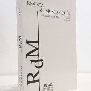 Revista de Musicología, vol. XXXI, 2008, nº 2 Artículos:- Zoila Vega Salvatierra: Maestros de capilla y organistas en la catedral de Arequipa en la época colonial- Lothar Siemens: El portugués Juan de Figueredo Borges (+ 1674), cantor y maestro de capilla en Canarias: un destacado compositor a la vera del navarro Miguel de Yoldi- Francisco Alfonso Valdivia Sevilla: Los cancioneros poéticos con cifra de rasgueado de la Biblioteca Nacional de España- Susana Sarfson: Hallazgo de la partitura de un Amable y Minuet en un expediente legal de 1799 de los Legajos de Esclavos del Archivo General de la Nación, en Buenos Aires- Paloma Otaola González: Oscar Esplá y el nacionalismo musical- María Palacios: Hacia la búsqueda de la belleza: aproximación analítica a la música del Grupo de los Ocho en la década de 1920- Juan Manuel López Marinas y Jaime Tortella: La Asociación de Cultura Musical (1922-1936). Boccherini en algunos de sus conciertos- Giovani Mendoza: La flauta travesera en la música de cámara venezolana de raíz tradicional o popular: una práctica moderna cargada de tradiciónTesis doctorales- Susana Moreno Fernández: Aproximación al estudio de un cambio musical. Procesos registrados en las prácticas tradicionales del rabel en Cantabria- Isabel María Saavedra Robaina: Sociedades e instituciones musicales en las Canarias Orientales en las épocas Modena y Contemporánea- Marco Antonio de la Ossa Martínez: La música en la Guerra Civil española- José Miguel Sanz García: Miguel Asíns Arbó: Música y cinematografía. Análisis músico-visual de sus composiciones en la filmografía de Luis García Berlanga- Mª del Coral Morales Villar: Los tratados de canto en España durante el siglo xix: técnica vocal e interpretación de la música líricaReseñas Bibliográficas- Jaime Tortella Casares (ed.) 24 documentos sobre Scarlatti en el Archivo Histórico de Protocolos de Madrid (Germán Labrador López de Azcona)- José Climent (ed.): Joan Cabanilles. Opera Omnia, vols. VIII y IX (Miguel Bernal Ripoll)- Josep-Joaquim Esteve y Cristina Menzel: La música a Mallorca: una aproximació històrica (Antoni Pizá)- Ana Vega Toscano: Fantasía cinematográfica. Vol. 1 (Nuria González)- Owen Rees y Bernadette Nelson (ed.): Cristóbal de Morales. Sources, Influences, Reception (Juan Ruiz Jiménez)- Luisa Morales (ed.): Cinco Siglos de Música de Tecla Española - Actas de los Symposia FIMTE 2002-2004/ Five Centuries of Spanish Keyboard Music - Procedings of FIMTE Symposia 2002-2004 (Gerhard Doderer)- María Palacios Nieto: La renovación musical en Madrid durante la dictadura de Primo de Rivera. El grupo de los ocho (1921-1931) (Víctor Sánchez Sánchez)- Juan Ruiz Jiménez: La Librería de canto de órgano. Creación y pervivencia del repertorio del Renacimiento en la actividad musical de la Catedral de Sevilla (Carmen Julia Gutiérrez)- José Sierra Pérez (ed.): Antonio Soler (1729-1783). Super flumina Babylonia (Daniel S. Vega Cernuda)- Ramón Barce Benito (Madrid, 1929-2008). In Memoriam (Álvaro Zaldíver Gracía)- Centre Robert Gerhard de lAuditori de Barcelona. Centre per a la promoció i difusió del patrimoni musical català (Josep Dolcet y Mariano Lambea)- Creación de la "Sociedad Sor. Barcelona" (Josep Dolcet)- IX Simposium Internacional de Música de Tecla Española "Diego Fernández" FIMTE 2008 (Walter A. Clark)- IV Simposio "La Creación Musical en la Banda Sonora" (Judith Helvia García Martín)- Curso de Historiografía Musical "Antonio Eximeno (1729-1808): Ámbitos del discurso sobre la música en la Europa Ilustrada" (Alberto Hernández Mateos)
