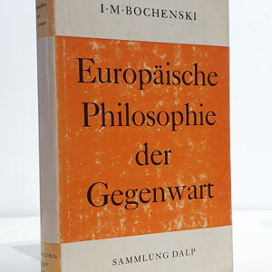 Europäische Philosophie der Gegenwart.