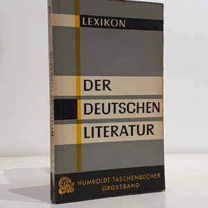 Taschenlexikon der deutschen Literatur.