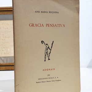 Gracia pensativa. Colección Adonáis, 258.