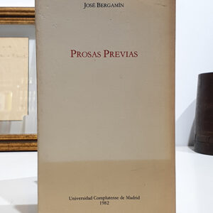 Prosas previas.