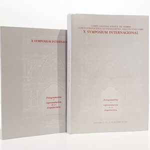 Fotogrametria y representacion de la arquitectura. Actas del X Symposium Internacional del Comité Nacional Español del ICOMOS y el Comité Internacional de Fotogrametría arquitectónica CIPA celebrado en Granada el 27. 28 y 29 de octubre de 1987 [Junto con:] Cuaderno del X Symposium Internacional de...