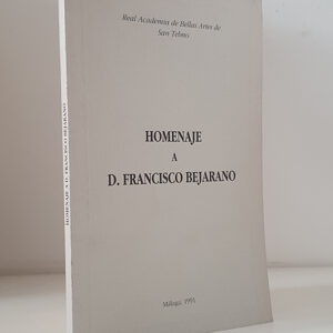 Homenaje a Francisco Bejarano.