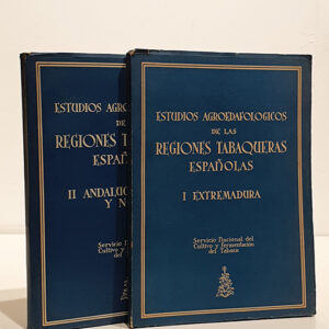 Estudios agroedafológicos de las regiones tabaqueras españolas. I y II: Extremadura y Andalucía, Levante y Norte respec.